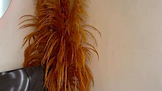 fat transsexual big ass teases huge cock crossdressing wildly!
