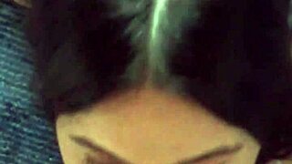 Brunette Bombshell Gia Swallows Inches In Chains!