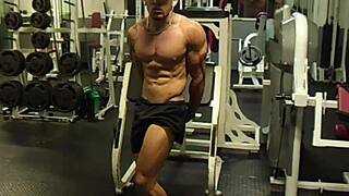 Vlog Preparacao Fitness with Athletic Milf Workout