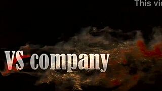 Two hot babes spread wide for rough anal creampie and deepthroat monster cock action