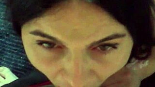 Brunette Bombshell Gia Swallows Inches In Chains!