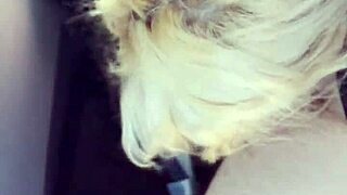 real hooker blows cock takes outdoor facial cumshot 💦😈