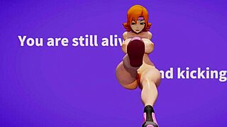 big ass tits bounce in motivational workout tease