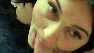 Brunette Bombshell Gia Swallows Inches In Chains!