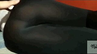 mi amiga's tight leggings hug that juicy ass all night, finally lets me film!