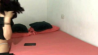 Latina milf sucks deepthroat before creampie doggystyle pounding