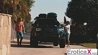 whoa fantasy turns real as cute brunette kylie rocket rides for that deep creampie thrill 😍