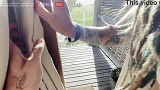 amateur brazilian couple fucks wildly in beachfront chalet overlooking caraiva