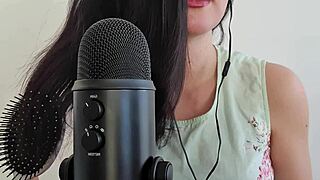 Long Hair Brushed Deep into Wet Pussy ASMR