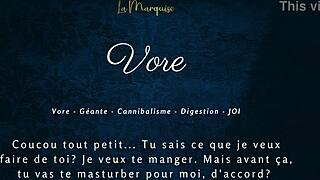 French giantess joi vore audio commands huge domination jerkoff