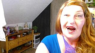 Redhead businesswoman dawnskye1962 hires escort for repeated cum in mouth humiliation