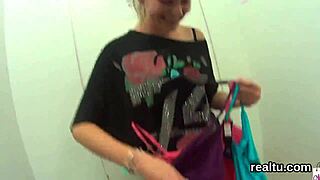 i can't resist this adorable czech teen seduced stripped banged hard in shop pov