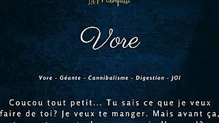 French giantess joi vore audio commands huge domination jerkoff
