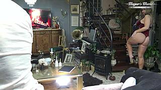 check out sexy odette gettin facialized backstage by client