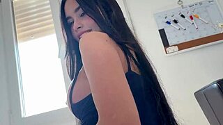 Bubble Butt Teen Rides Fucks Cumshot on Big Tits POV