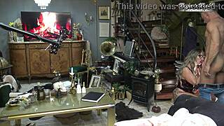 check out sexy odette gettin facialized backstage by client