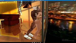 A cheating bride hires big black cock prostitute on her wedding day