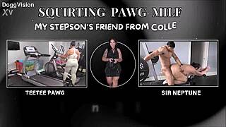 Squirting PAWG MILF Seduces College Buddy