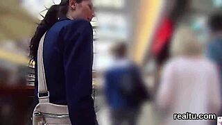 czech teen seduced in mall then pov drilled hard anally