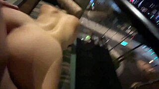 pregnant milf risks balcony sex watched then hallway pounding