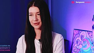 Jolie Butt shows her naked ass in a casual scene