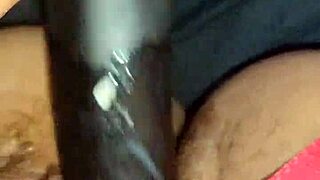 Wife Rides and Plays With Big Dick Toy