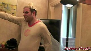 man, i can’t even... sophie-land and stephane, superbaiseur, bending me over doggystyle!