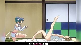 Stunning Hentai Characters Engage in 69 Position for Intense Pleasure.