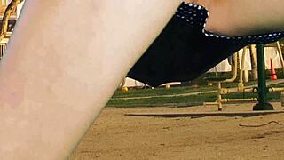 hazel haze's skinny ass and pussy slammed hardcore on a wild swing