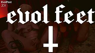 Girls Devour Feet Before Diving Into Wet Pussy Licks