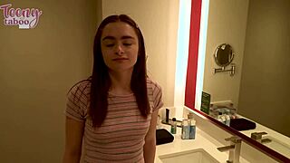 taboo creampie affair with sexy reese robbins bent over begging for more