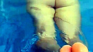 hey check this pool blowjob and changing room flash with heyya wife