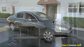 jade jantzen cleans naked for kyle's cumshot facial