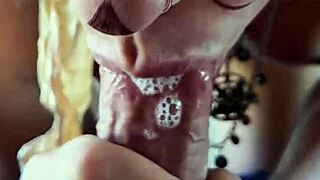 please let me slurp your juicy throbbing cock till you explode cum everywhere