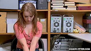 lp officer lets cleo bounce on huge cock in office ride