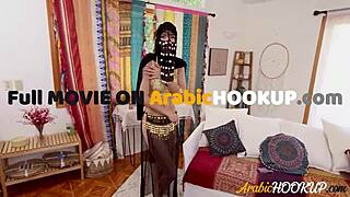 hijabi petite teen fucked hard in exotic belly dancer outfit