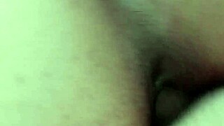 jully's big shaved pussy slurps thick cock eagerly