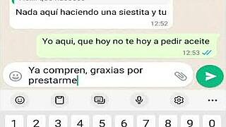 sexy neighbor caught teasing cocks on amateur webcam