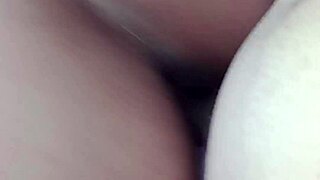 jully's big shaved pussy slurps thick cock eagerly