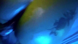 curvy brazilian slut lubes up for hard fucking and tight anal