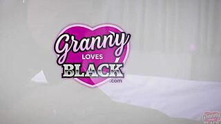 granny can't resist that big black cock pounding her deep 🖤