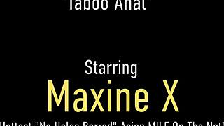 maxine x cums buckets sucking throbbing cock so deep!