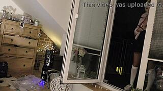 Hot Girls Flash Boobs and Naked Asses in Thongs at Halloween Party!