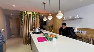 I fuck my boss's curvy latina bbw milf with my huge manager cock for the raise