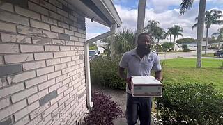 sexy latina slut rides big black cock doggystyle