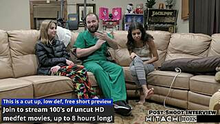 Hey, daisy bean explodes from doctor's mandatory hitachi orgasm in tampa!