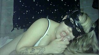 whoa that deepthroat gagging blowjob is super intense