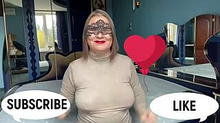 Slut milf rims anus clean for explosive anal prep!