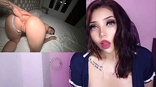 Latina's Seductive Cameraman Tease Leads to Creamy Bareback Climax