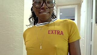 his monster cock stretches my tight pussy deep